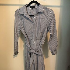 JCrew Striped Tshirt dress